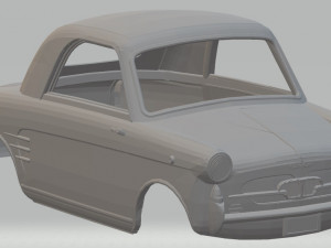 autobianchi bianchina 1957 printable body car Modelo de impresión 3D