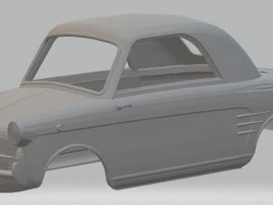 autobianchi bianchina 1957 printable body car 3D Print Model
