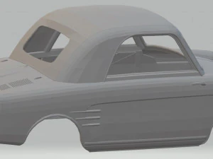 autobianchi bianchina 1957 printable body car 3D Print Model
