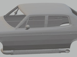 amc matador printable body car Modello di stampa 3D
