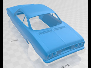 chevrolet corvair 1965 printable body car 3D Принт Модель