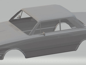 renault torino printable body car 3D Print Model