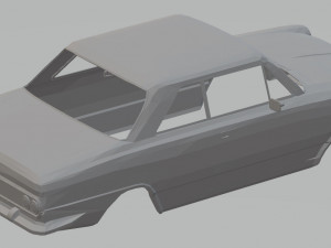 renault torino printable body car 3D Print Model