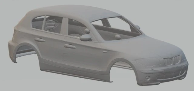 serie 1 printable body car 3D Print Model .c4d .max .obj .3ds .fbx .stl .blend 