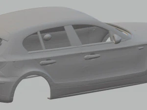 serie 1 printable body car 3D Print Model