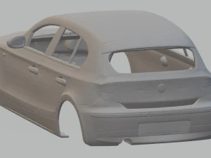 serie 1 printable body car 3D Print Model