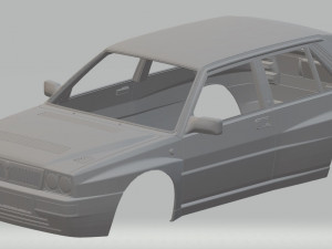 lancia delta 1982 printable body car 3D Принт Модель