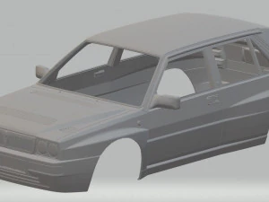 lancia delta 1982 printable body car 3D Print Model