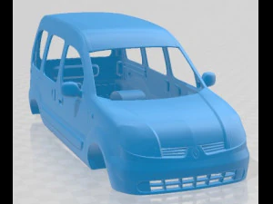 Renault kangoo printable body van 3D Print Model