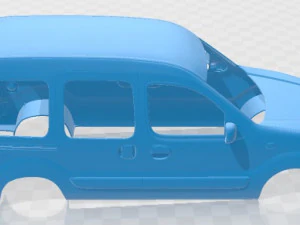 Renault kangoo printable body van 3D Print Model