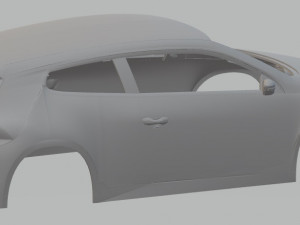 volkswagen scirocco printable body car 3D 打印模型