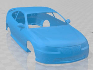 Pontiac GTO 2003 Printable Body Car 3D Принт Модель