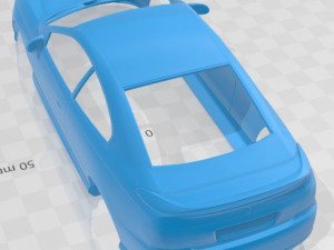 Pontiac GTO 2003 Printable Body Car 3D Принт Модель