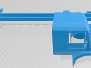 mercedes zetros printable truck Modèles 3D en vedette