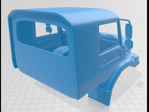 mercedes zetros printable truck Modèles 3D en vedette