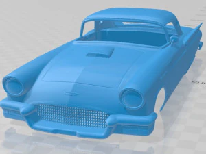 Thunderbird 1957 printable body car 3D Print Model