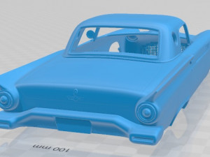 Thunderbird 1957 printable body car 3D-Druckmodell
