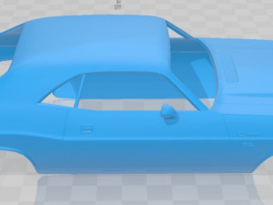 dodge challenger 1970 printable body car 3D 프린트 모델