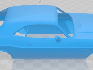 dodge challenger 1970 printable body car 3D Print Model
