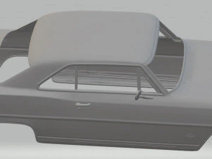 chevrolet nova ii 1966 printable body car 3D Print Model