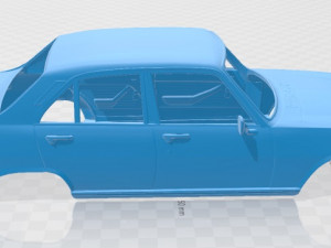 peugeot 504 printable body car Modelo de Impressão 3D