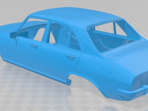 peugeot 504 printable body car Modelo de Impressão 3D