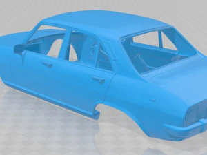 peugeot 504 printable body car 3D Print Model