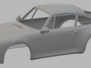 carro porsche 993 turbo para impress&atilde;o Modelo de Impressão 3D