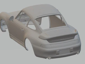 carro porsche 993 turbo para impress&atilde;o Modelo de Impressão 3D