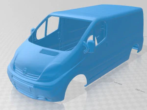 opel movano printable body van 3D Print Model