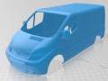 opel movano фургон с кузовом для печати 3D Принт Модель