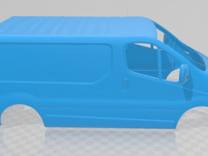 opel movano printable body van 3Dプリントモデル
