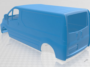 opel movano printable body van 3Dプリントモデル