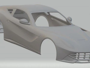 ferrari f12 berlinetta corpo imprim&iacute;vel carro Modelo de Impressão 3D
