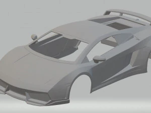 lamborghini gallardo lp560 printable body car 3D Print Model