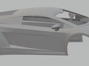 lamborghini gallardo lp560 printable body car 3D Print Model