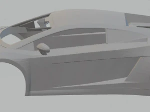 lamborghini gallardo lp560 printable body car 3D Print Model