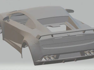 lamborghini gallardo lp560 printable body car 3D Print Model