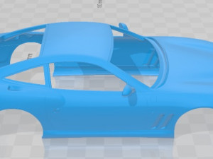 Ferrari 575M Maranello 2002 Printable Body Car 3D 프린트 모델