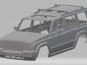 jeep cherokee printable body car Model do druku 3D