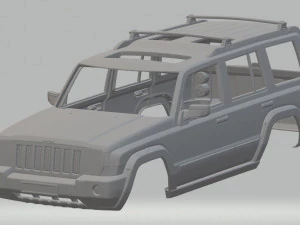 jeep cherokee printable body car 3D Print Model