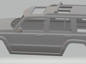 jeep cherokee printable body car Model do druku 3D
