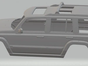 jeep cherokee printable body car 3D Print Model