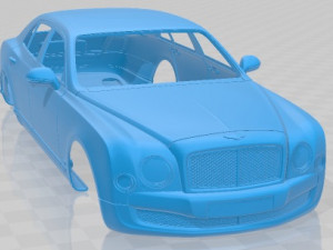 Bentley Arnage 2010 Printable Body Car 3D Print Model