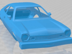Pinto 1976 printable body car 3D Print Model