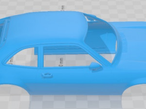 Pinto 1976 printable body car 3D Print Model