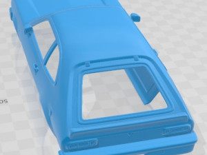 Pinto 1976 printable body car 3D Print Model