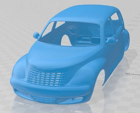 Chrysler PT Cruiser 2005 Printable Body Car 3D Print Model .c4d .max .obj .3ds .fbx .stl .blend 
