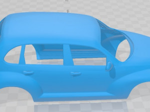 Chrysler PT Cruiser 2005 Printable Body Car Modèles 3D en vedette