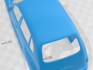 Chrysler PT Cruiser 2005 Printable Body Car Modèles 3D en vedette
